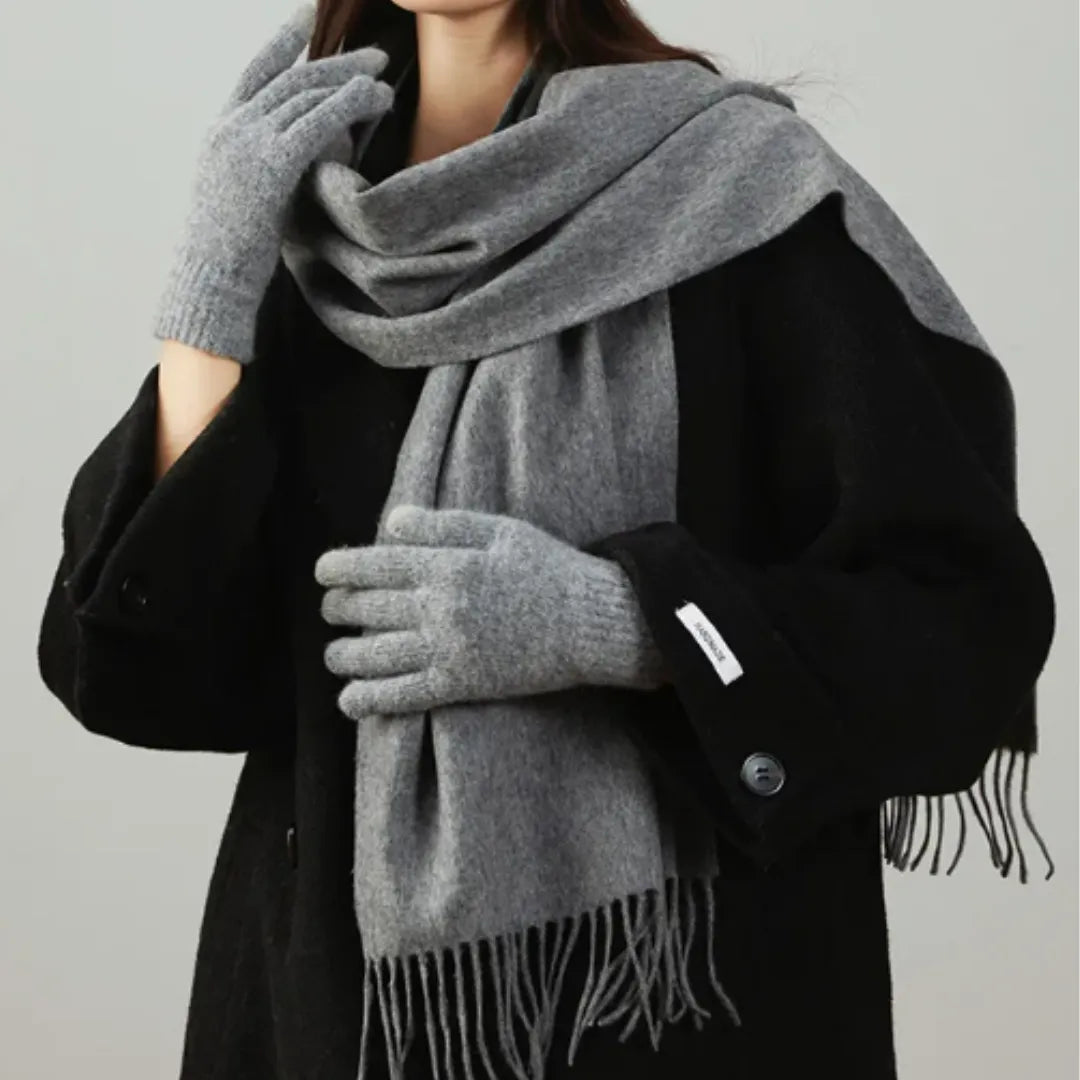 Long Scarf 100% Pure Wool