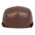 Men's Leather Flat Cap