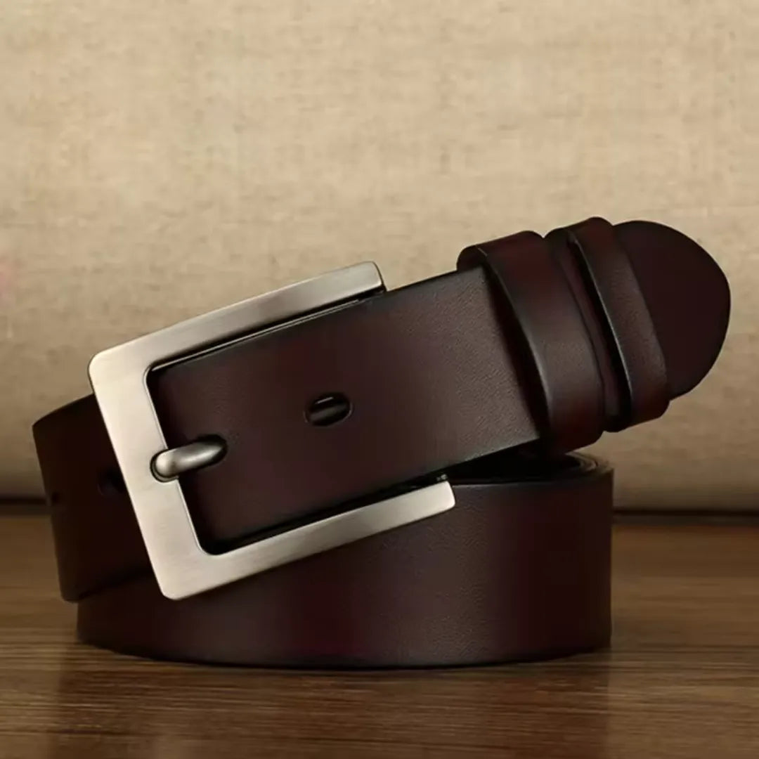 Men's Belt Genuine Leather Plus - Sizes Plus Size