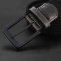 Men's Belt Elastic Canvas Without Holes
