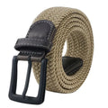 Men's Belt Elastic Canvas Without Holes