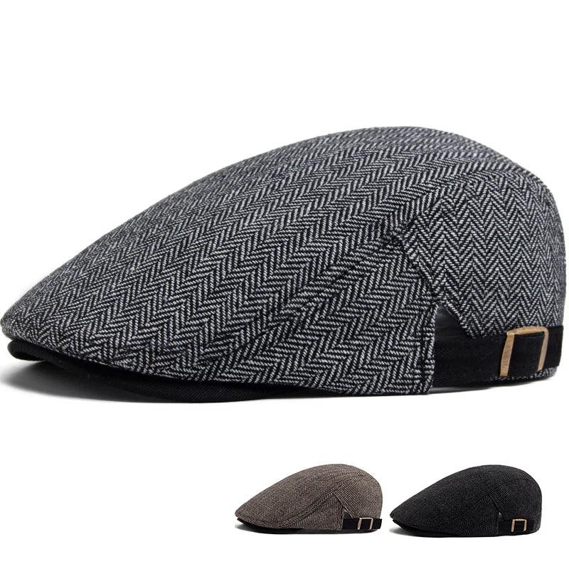 Men's Cotton Flat Cap