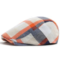 Flat Cap Cotton Vintage Checked