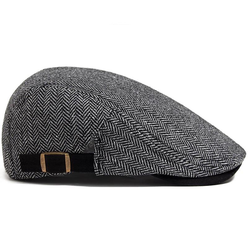 Men's Cotton Flat Cap