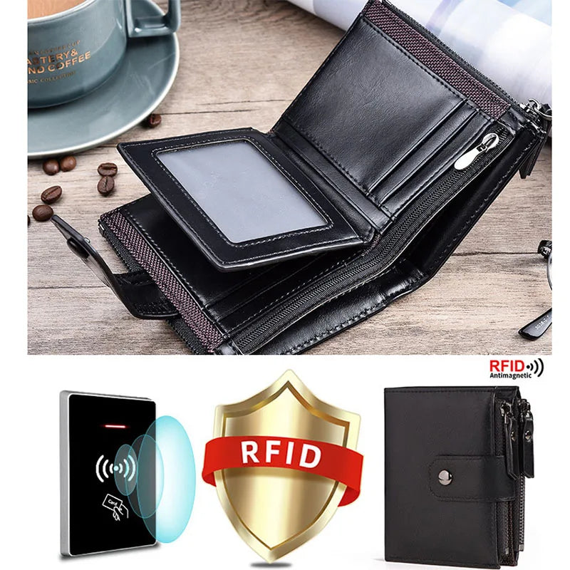 Wallet Leather Classic Zip