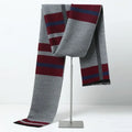 Men's Long Red Scarf