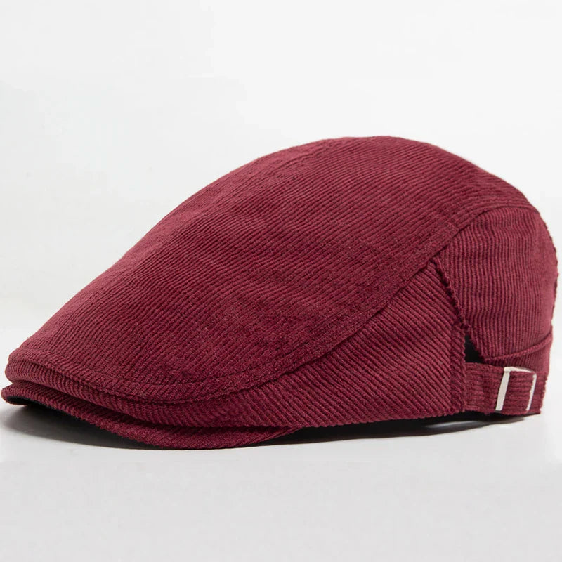 Casual Cotton Style Twill Flat Cap