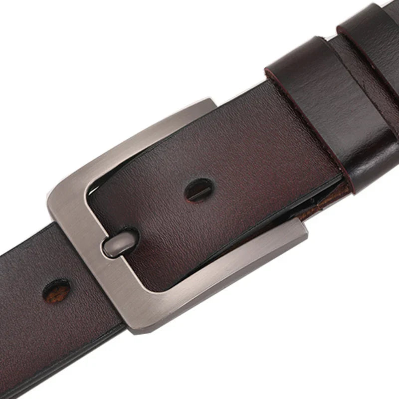 Men's Belt Genuine Leather Plus - Sizes Plus Size