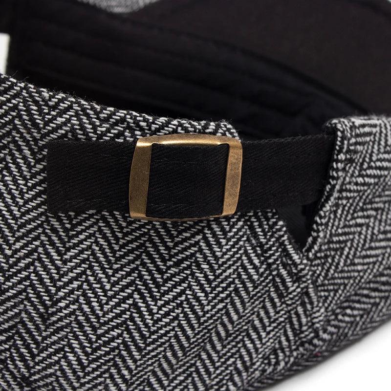 Men's Cotton Flat Cap