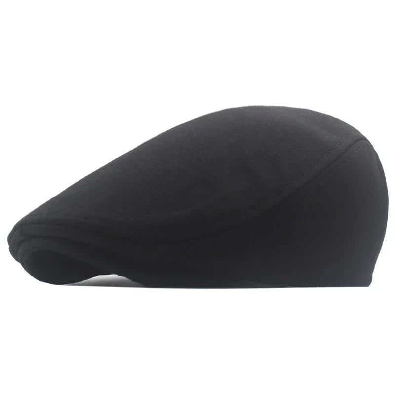 Men's Knitted English Flat Cap