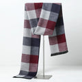 Men's Long Red Scarf