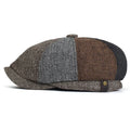Men's Octagonal Flat Cap