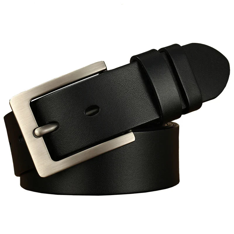 Men's Belt Genuine Leather Plus (Up to 170cm)