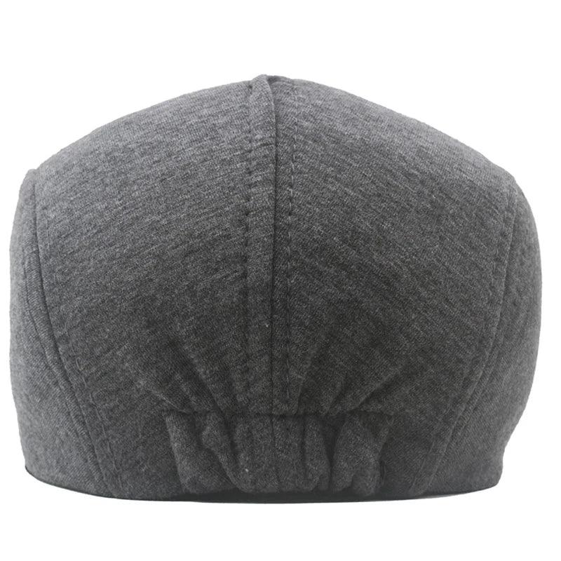Men's Knitted English Flat Cap