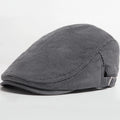 Casual Cotton Style Twill Flat Cap