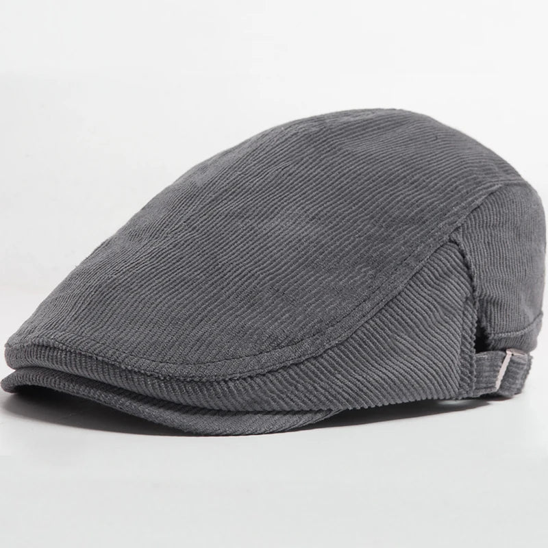 Casual Cotton Style Twill Flat Cap