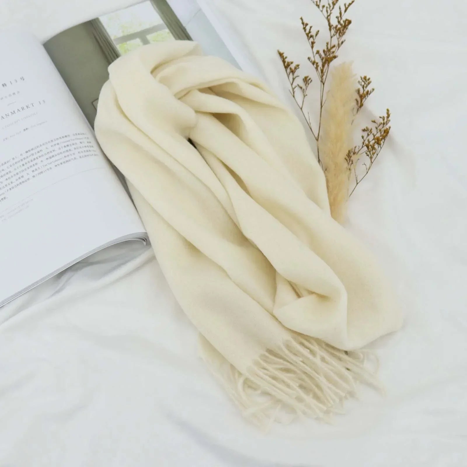 Long Scarf 100% Pure Wool