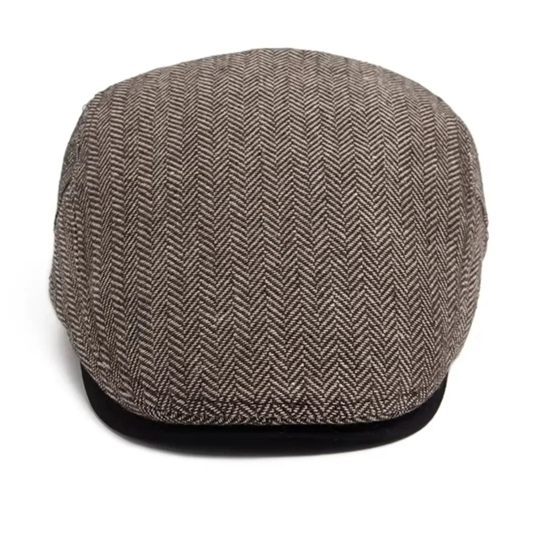 Men's Cotton Flat Cap