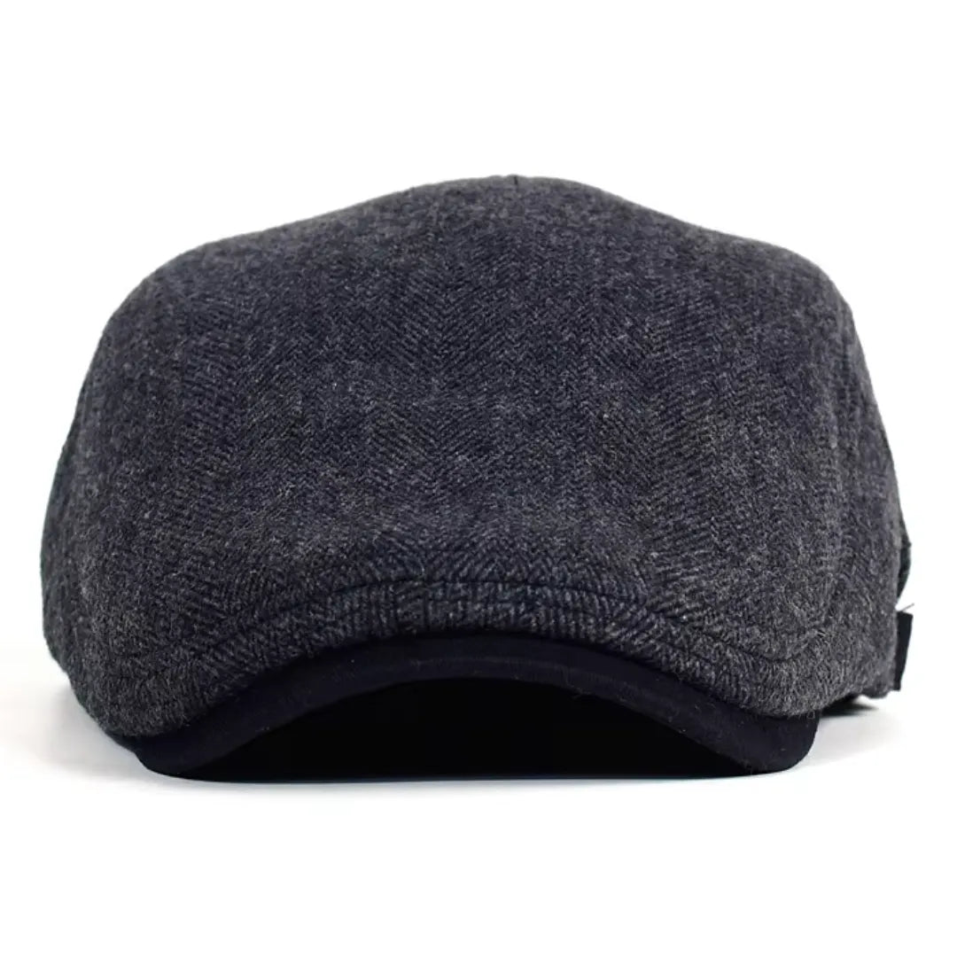 Men's Italian Flat Cap Cotton with Adjustable Buckle