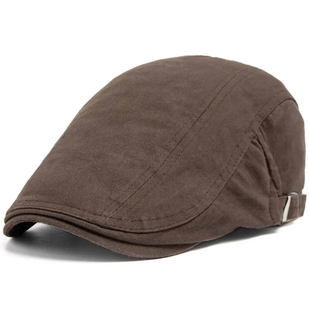 Flat Cap Men's 100% Cotton