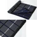 Men's Long Grey Scarf