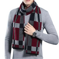 Men's Long Red Scarf