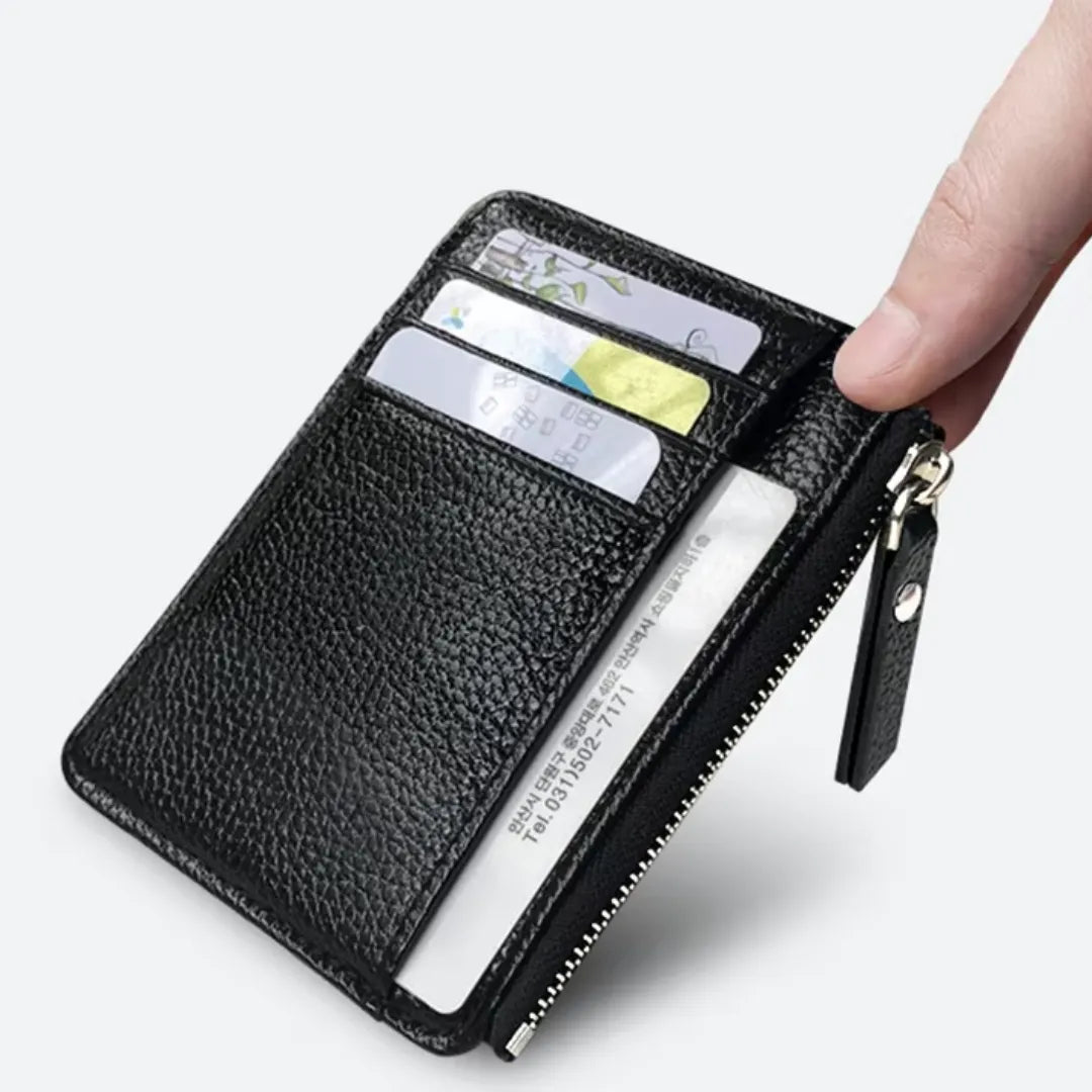 Wallet Card Holder Leather