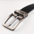 Men's Reversible Belt in Leather with Reversible Buckle