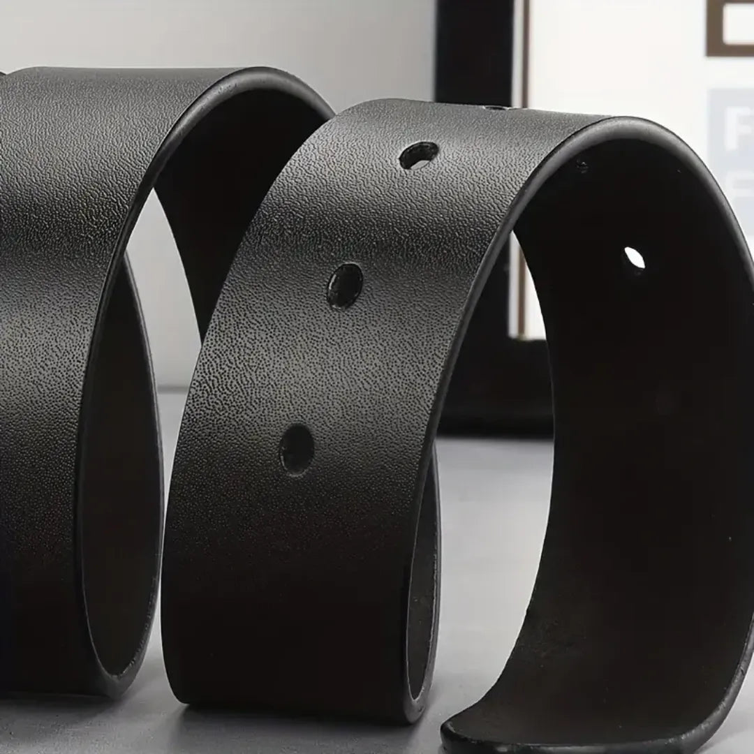 Men's Belt Genuine Leather Plus (Up to 170cm)