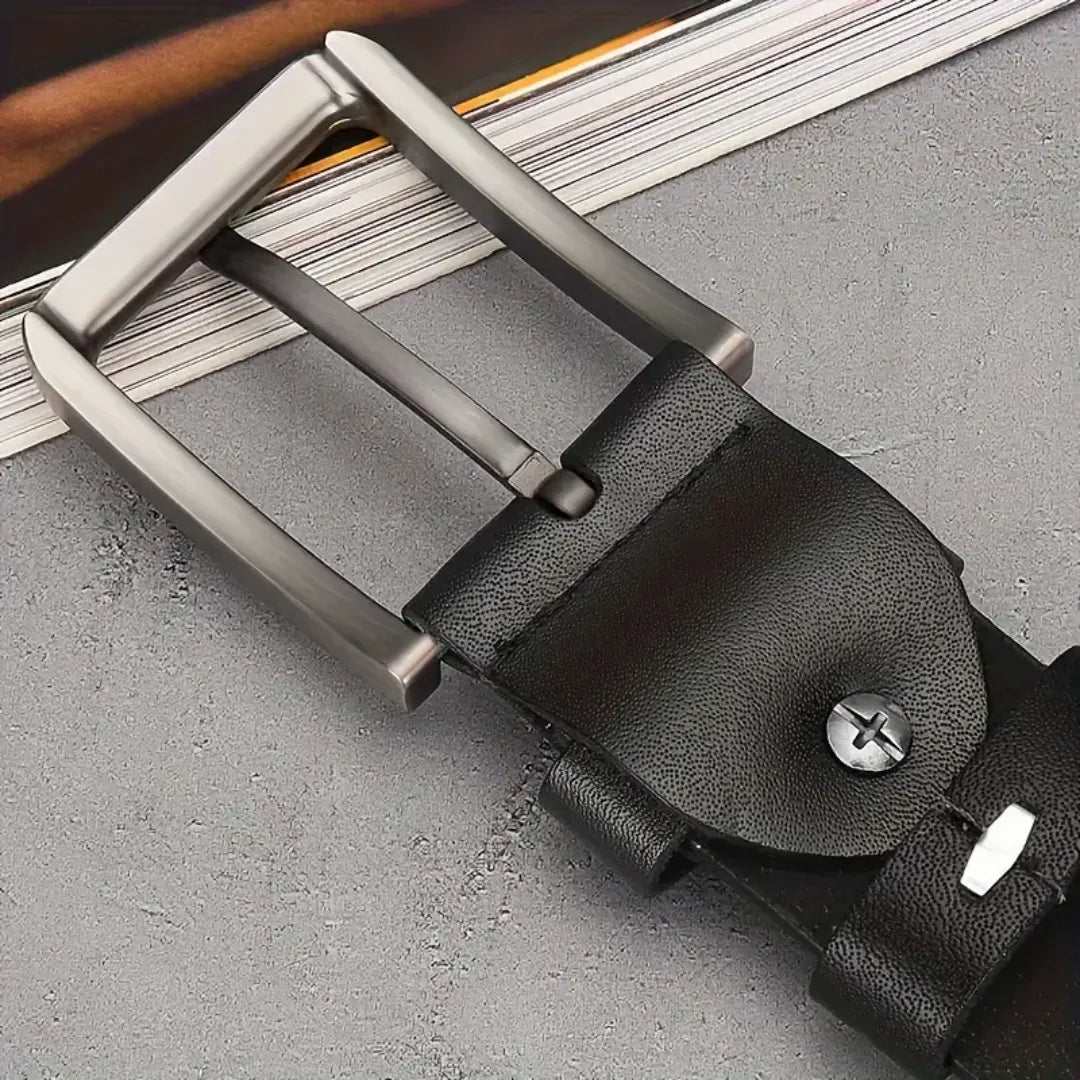 Men's Belt Genuine Leather Plus - Sizes Plus Size