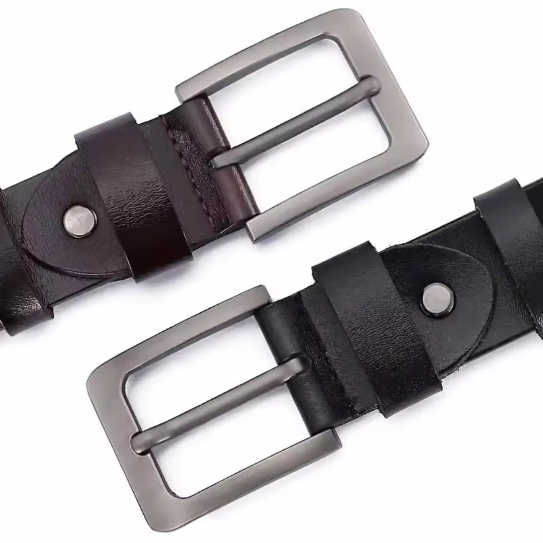 Men's Belt Genuine Leather Plus - Sizes Plus Size