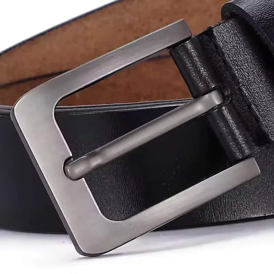 Men's Belt Genuine Leather Plus (Up to 170cm)
