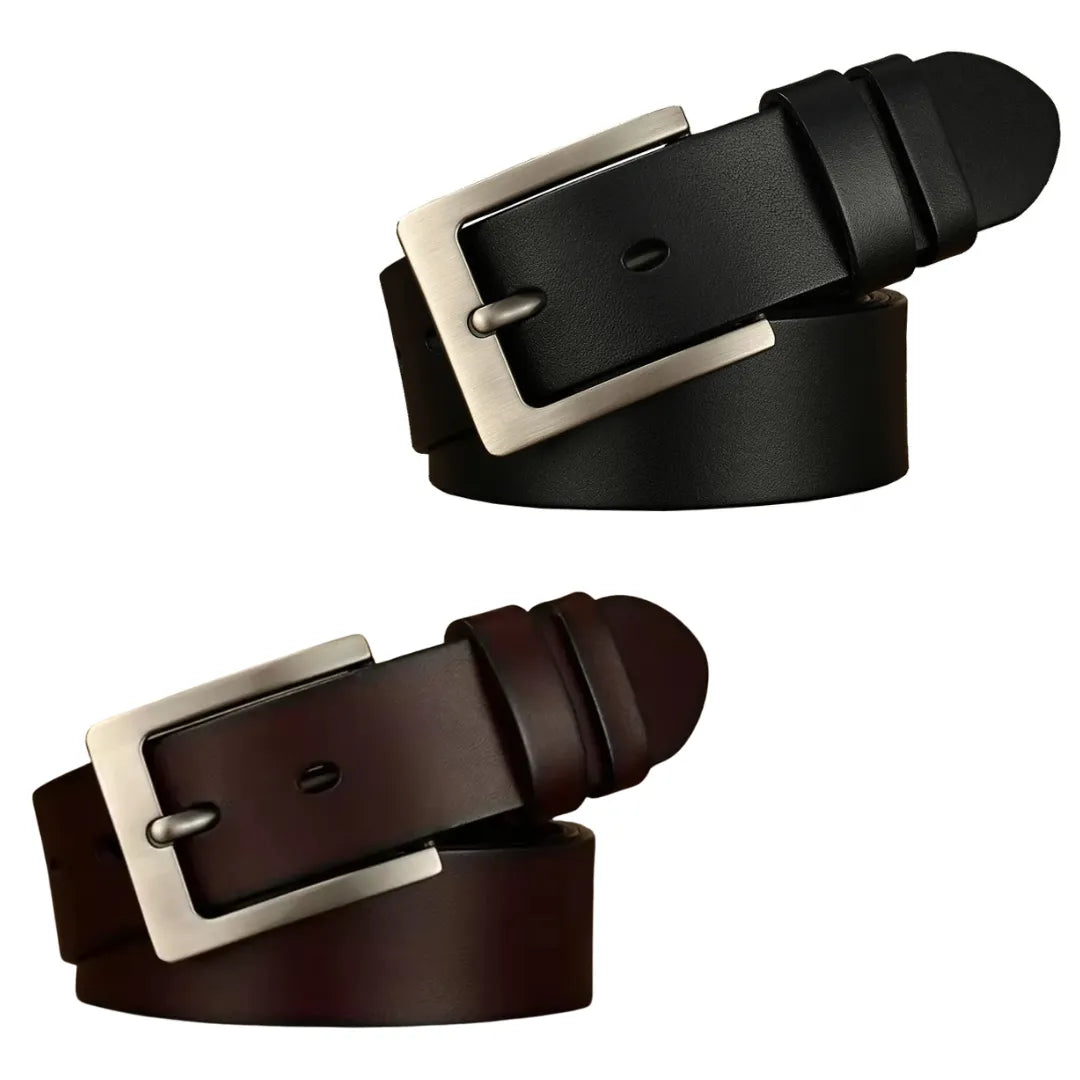 Men's Belt Genuine Leather Plus - Sizes Plus Size