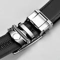 Men's Belt Leather Automatic Buckle